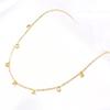 Memgift Courage Letter Necklace for Women Perfect Stainless Steel Jewelry Birthday Christmas Gifts for Women view 4