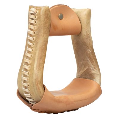 Weaver Leather Natural Rawhide Covered Stirrups