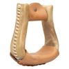 Weaver Leather Natural Rawhide Covered Stirrups view 1