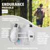OrangeMud Endurance Pack 3.0 Running Vest  2L Hydration Backpack for Trail Running, Biking & Hiking  Adjustable Chest Straps, Breathable & Durable Mesh, QuickAccess Pockets  White view 4