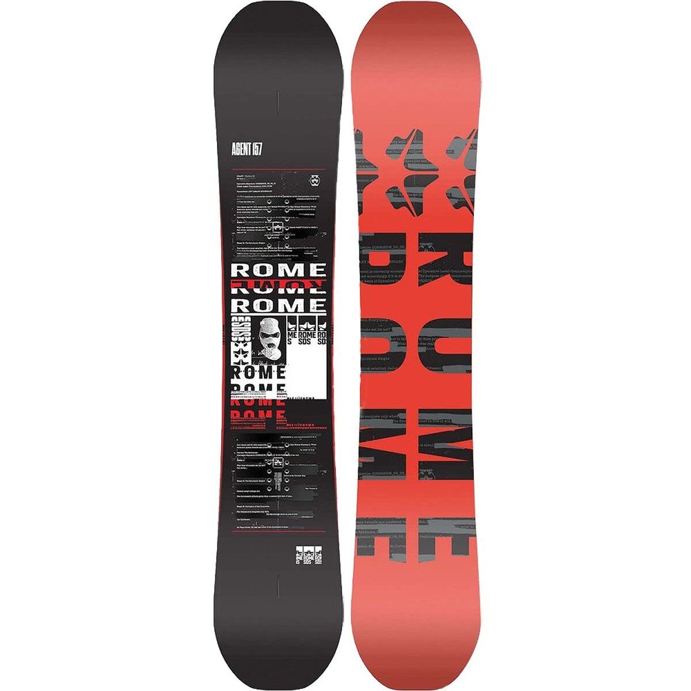 Rome Agent Snowboard Black, 157cm