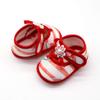 0-18M Newborn Walking Shoes Baby Girls Watermelon Printing Prewalker Sole Crib Shoes Sandals Single Shoes (Red, 11) view 2
