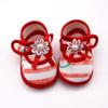 0-18M Newborn Walking Shoes Baby Girls Watermelon Printing Prewalker Sole Crib Shoes Sandals Single Shoes (Red, 11) view 4