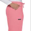 KOI Basics Women's Holly Cargo Scrub Pants, 8 Pockets, Drawstring Waist Heather Soft Pink X-Small view 2