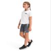 The North Face Girls Printed Never Stop Bike Short, Vanadis Grey Foil, Medium Regular view 3
