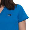 KOI Lite 1041 Vivacious Top Royal Blue 3XL view 3