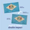 AGAS Small Delaware State Boat Flag 12x18 Inch - Single Ply Reverse Print on Back 200D Nylon 100% Bleed Through - Brass Grommets Fade Proof Vivid Colors - State of Delaware Nautical Flag for Boat or Car view 2