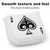 Barudan Golf Ace Heel Shaft Mallet Cover Square Mallet Putter Cover Headcover Magnetic (for Square Mallet) view 4