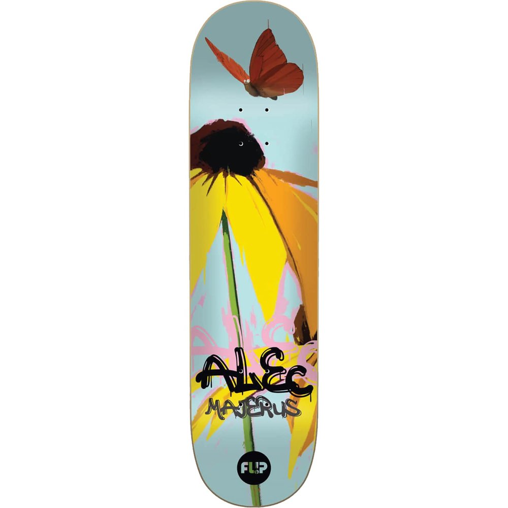 Flip Majerus Flower Power Skateboard Deck -8.38 - Assembled AS Complete Skateboards