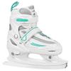 Lake Placid Summit Girl's Adjustable Ice Skate White/Mint Small (10J  13) view 1