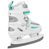Lake Placid Summit Girl's Adjustable Ice Skate White/Mint Small (10J  13) view 2