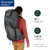 Osprey Exos 48L Men's Ultralight Backpacking Backpack, Blue Ribbon, S/M view 2