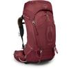 Osprey Aura AG 50L Women's Backpacking Backpack, Berry Sorbet Red, WM/L view 1