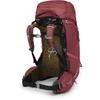 Osprey Aura AG 50L Women's Backpacking Backpack, Berry Sorbet Red, WM/L view 2
