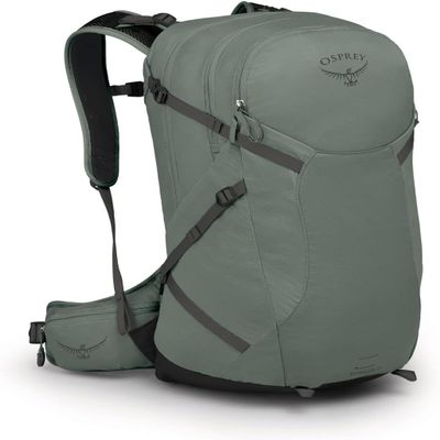 Osprey Sportlite 25L Lightweight Hiking Backpack for Men and Women, Pine Leaf Green, M/L