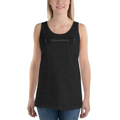 Womens Strong in Faith Tank Top