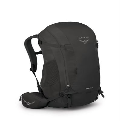 Osprey Volt 45L Men's Backpacking Backpack, Mamba Black