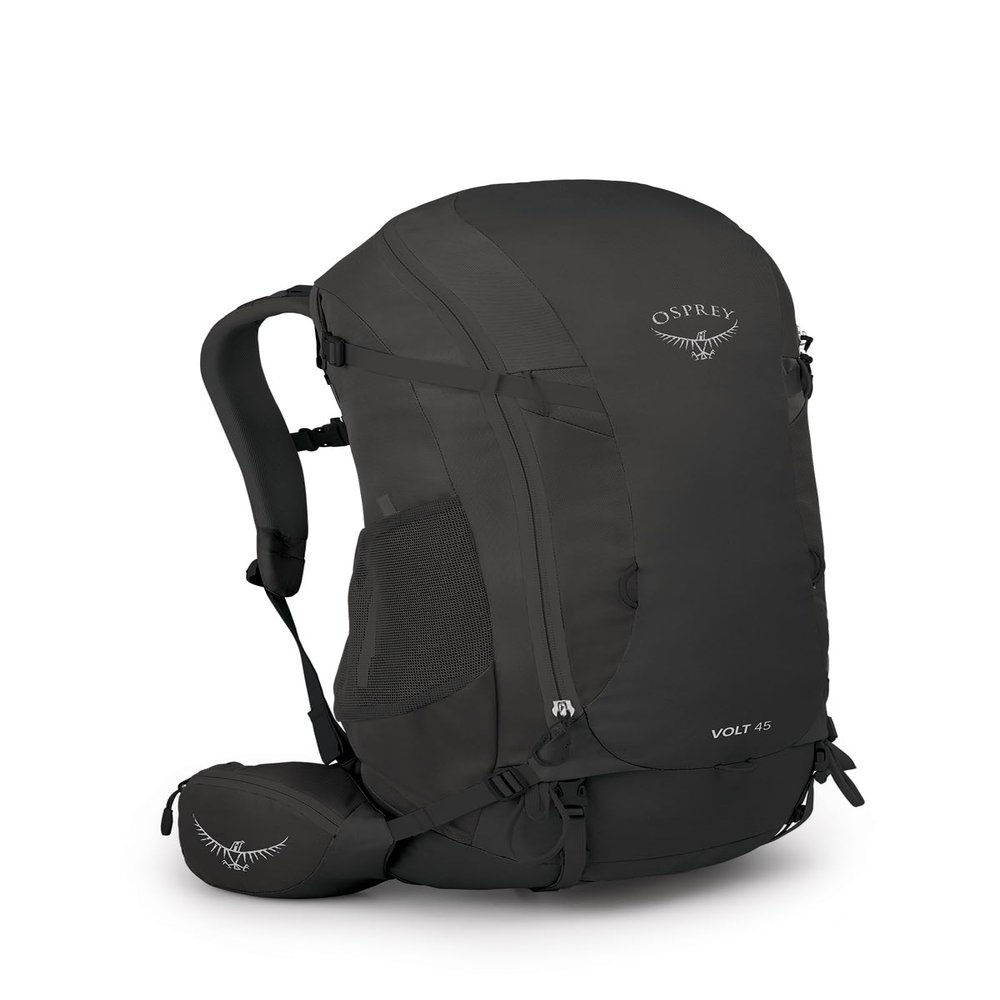 Osprey Volt 45L Men's Backpacking Backpack, Mamba Black