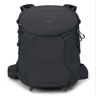 Osprey Sportlite 25L Lightweight Hiking Backpack for Men and Women, Dark Charcoal Grey, M/L