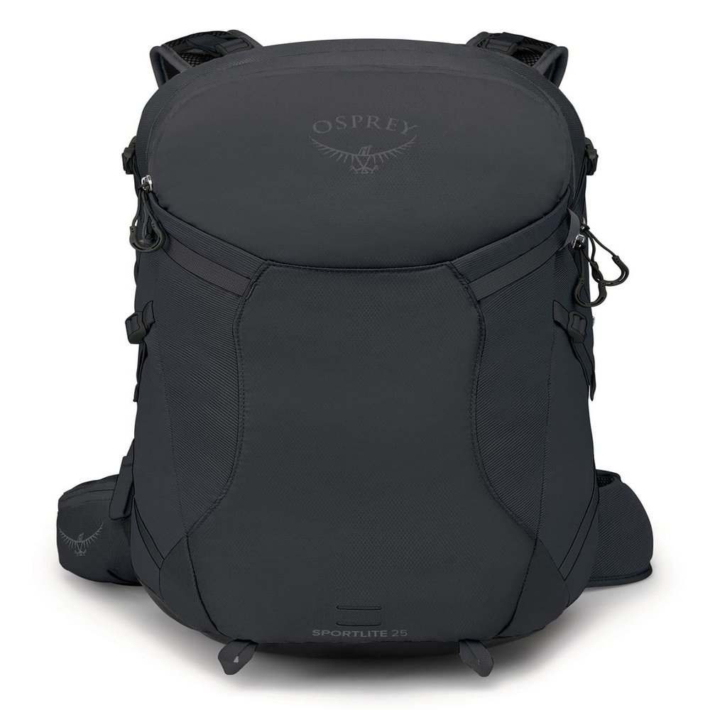 Osprey Sportlite 25L Lightweight Hiking Backpack for Men and Women, Dark Charcoal Grey, M/L