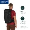 Osprey Sportlite 30L Lightweight Hiking Backpack for Men and Women, Dark Charcoal Grey, S/M view 2