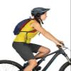 Osprey Kitsuma 3L Women's Biking Backpack with Hydraulics Reservoir, Claret Red view 4