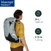 Osprey Stratos 24L Men's Hiking Backpack, Tunnel Vision Grey view 4