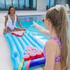 PoolCandy Inflatable Pool Party Pong; an Easy Set up Pool, Lake or Beach Pong Game. Perfect for Your Next BBQ, Pool or Beach Party. view 2