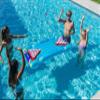 PoolCandy Inflatable Pool Party Pong; an Easy Set up Pool, Lake or Beach Pong Game. Perfect for Your Next BBQ, Pool or Beach Party. view 3
