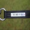Tack Shack Leather Lead, Single ply, snap or 30 inch Chain, Lead Rope, Lead line, Quality Leather Lead, Brass Plate, Custom Lead Rope. (Black and Chrome Leather Lead with Chrome Snap) view 3