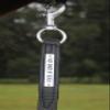 Tack Shack Leather Lead, Single ply, snap or 30 inch Chain, Lead Rope, Lead line, Quality Leather Lead, Brass Plate, Custom Lead Rope. (Black and Chrome Leather Lead with Chrome Snap) view 4