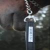 Tack Shack Leather Lead, Single ply, snap or 30 inch Chain, Lead Rope, Lead line, Quality Leather Lead, Brass Plate, Custom Lead Rope. (Black and Chrome Leather Lead with 30 Inch Shank) view 4
