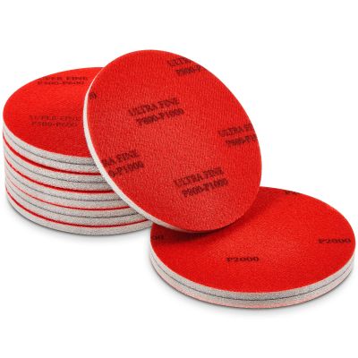 Maitys 12 Pieces Bowling Sanding Pads Bowling Ball Spinner Ball Sanding Sand Pads Grit 500, 1000, 2000 Resurfacing Polishing Cleaning Kit