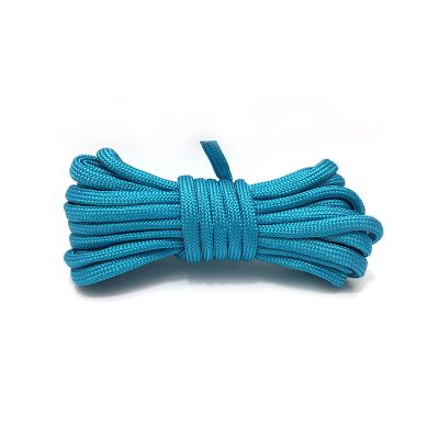 3m Paracord Bracelets Paracord Cord 550 Multifunction Paracord Ropes Parachute Cord Outdoor Survival Rope for Lanyards Keychain Dog Collar DIY Manual Braiding Survival Camping Climbing-Sky Blue