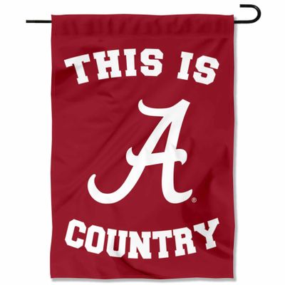 Alabama Crimson Tide This is Crimson Tide Country Garden Banner Flag