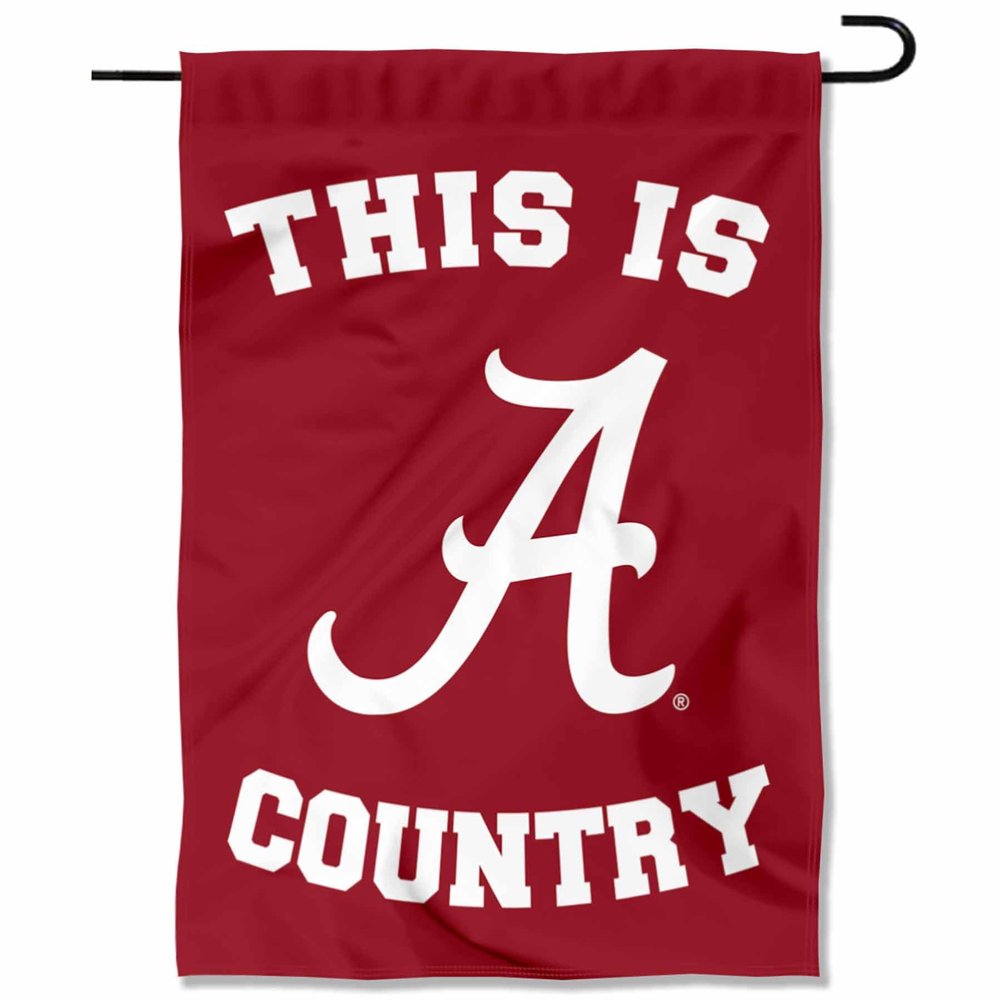 Alabama Crimson Tide This is Crimson Tide Country Garden Banner Flag