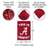 Alabama Crimson Tide This is Crimson Tide Country Garden Banner Flag view 3