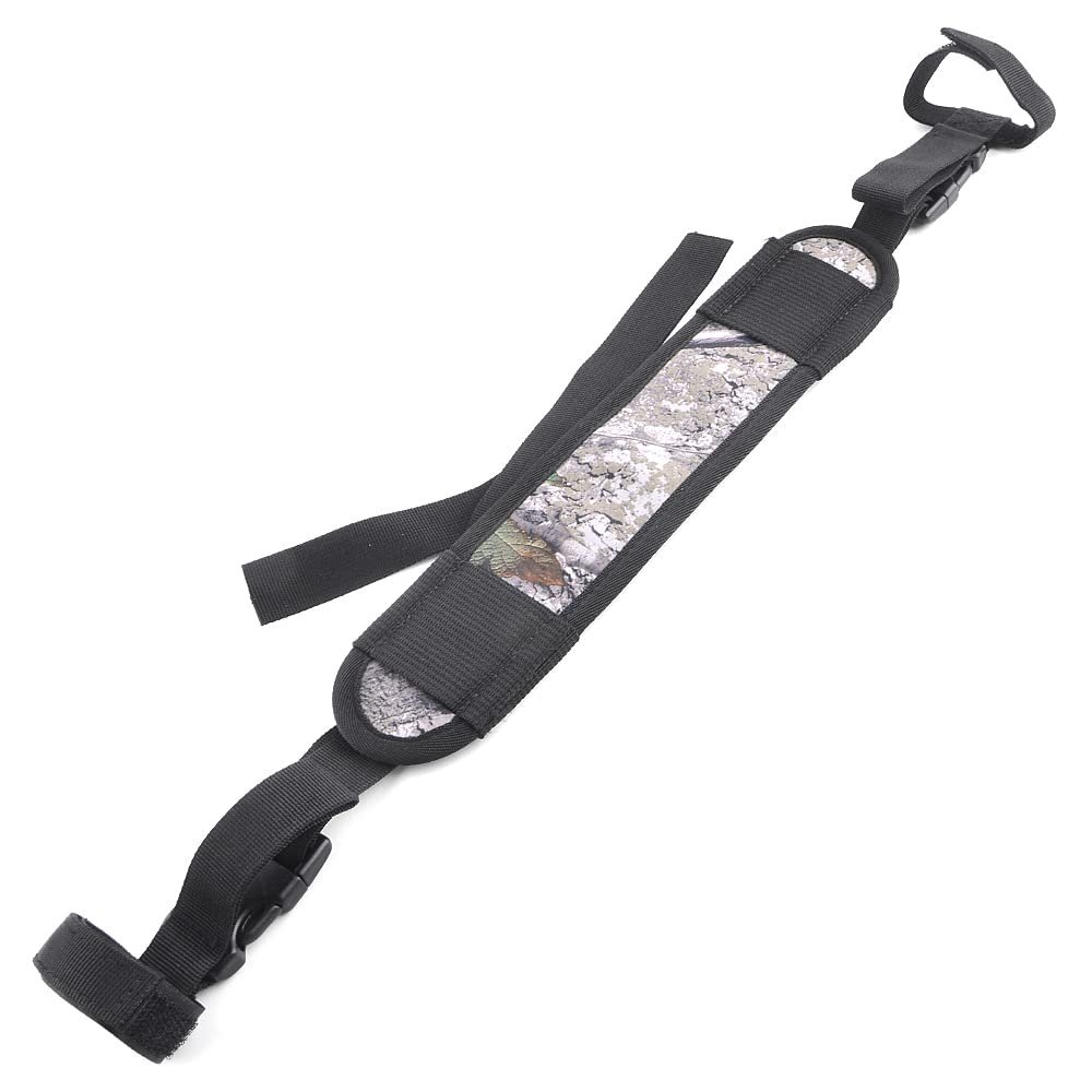 ZSHJGJR Archery Compound Bow Sling Archery Carry Bag Shoulder Strap for Outdoor Hunting (camo)