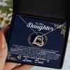 18th Birthday Necklace Gift with Message Card for Daughter, to My Daughter 18th Birthday Love Dancing Necklace Gift, Daughter's 18th Birthday view 4