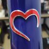 Gepinke for Mountain Bike Head Badge Decals Stickers BMX Foldable Bike Frame Sticker (DE Rosee(Red)) view 4
