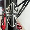 Gepinke MTB Bike Head Badge Decals Stickers BMX Foldable Bike Frame Sticker (London(Mi Word)) view 4