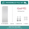 BRILLIANCE4U Tent Poles Replacement 1/2 13mm, Fits Both Female and Male Tent, Lightweight Tent Pole Repair Kit, 7001 Aluminum Alloy Tent Rod, 24ft 10.5in 2 Poles Pack view 4