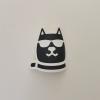Gepinke MTB Bike Head Badge Decals Stickers BMX Foldable Bike Frame Sticker (Cool Dog(Black)) view 2