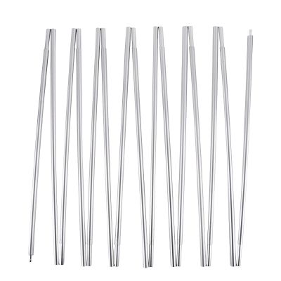 BRILLIANCE4U Aluminum Tent Pole 13 mm 24ft 10.5 in, Tent Poles Replacement, Lightweight Tent Pole Repair Kit 7001 Aluminum Alloy T6 Heated, Outer Diameter 1/2", 1 Pole Pack