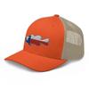 Gunner Gear Fishing Hat Bass Fish Texas Flag Embroidered Snapback Trucker Hat view 4