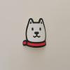 Gepinke MTB Bike Head Badge Decals Stickers BMX Foldable Bike Frame Sticker (Cool Dog(White)) view 2