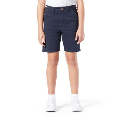 Signature by Levi Strauss & Co. Gold Label Girls' Uniform Shorts, (New) Navy Blazer, 14