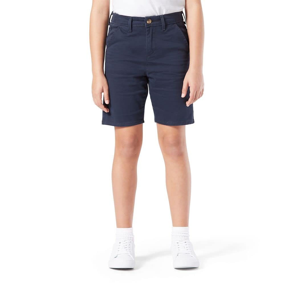 Signature by Levi Strauss & Co. Gold Label Girls' Uniform Shorts, (New) Navy Blazer, 14