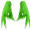 Green Furry Hand Gloves Green Monster Furry Gloves for Halloween Christmas Cosplay Costume view 1
