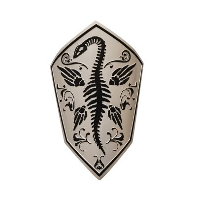 Gepinke MTB Bike Head Badge Decals Stickers BMX Foldable Bike Frame Sticker (Dinosaur Fossils)
